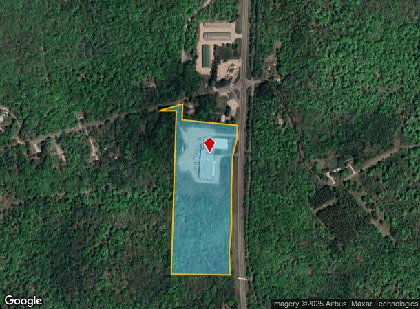  16685 State Highway 32, Mountain, WI Parcel Map