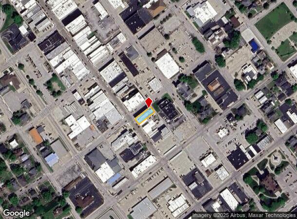  13 N 5Th St, Vincennes, IN Parcel Map