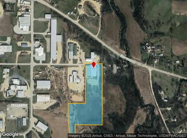 1725 E Maple St, Maquoketa, IA Parcel Map