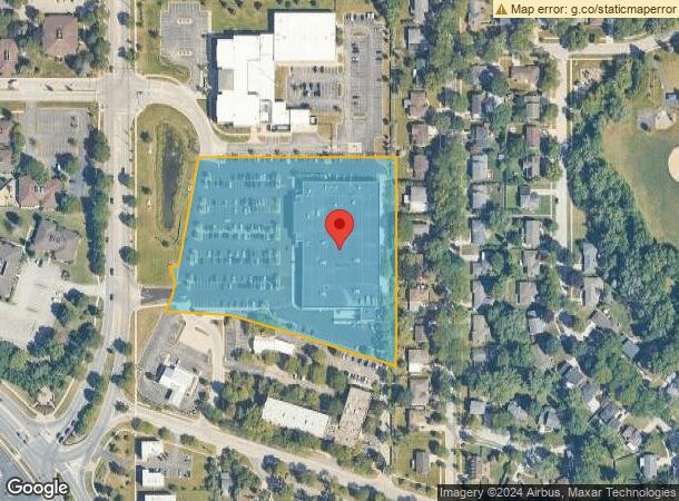  545 N Hicks Rd, Palatine, IL Parcel Map