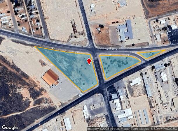 W Broadway, Andrews, TX Parcel Map