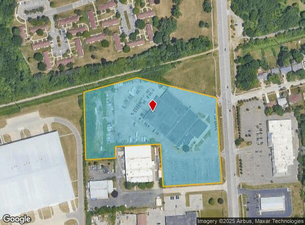 500 S Opdyke Rd, Pontiac, MI Parcel Map
