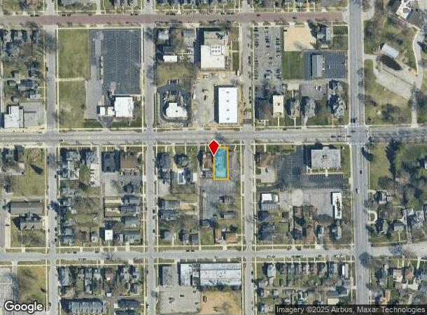  922 E Jefferson Blvd, South Bend, IN Parcel Map