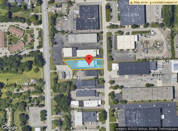  11975 Globe St, Livonia, MI Parcel Map