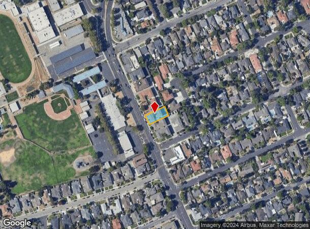  241 Washington St, Santa Clara, CA Parcel Map