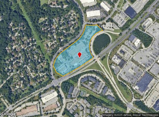  6905 Oak Hall Ln, Columbia, MD Parcel Map