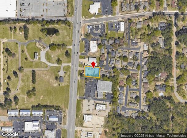7906 S Broadway Ave, Tyler, TX Parcel Map
