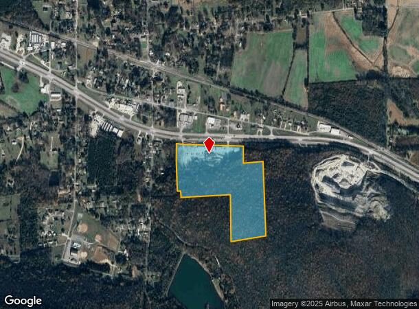 6400 Highway 72 E, Gurley, AL Parcel Map