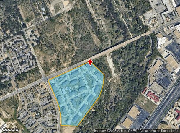  7210 Potranco Rd, San Antonio, TX Parcel Map