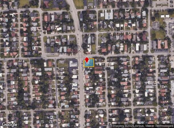  1540 N Andrews Ave, Fort Lauderdale, FL Parcel Map