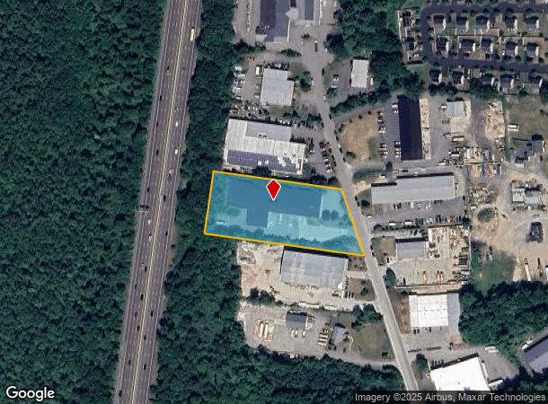 70 1St St, Bridgewater, MA Parcel Map