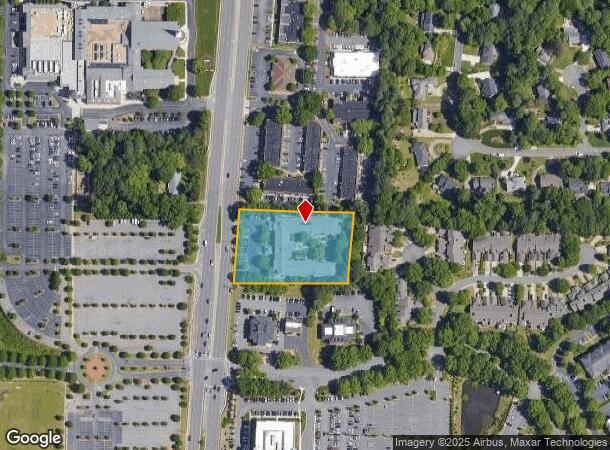886 Johnson Ferry Rd, Marietta, GA Parcel Map