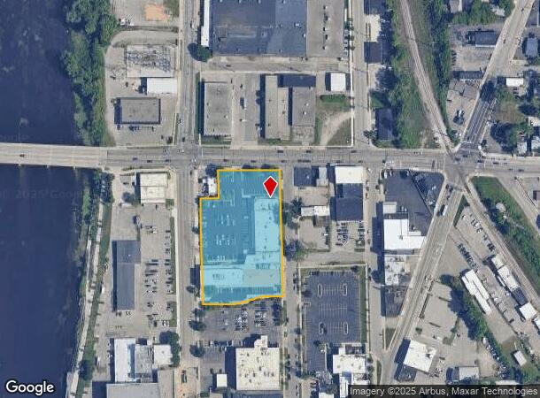  1140 Monroe Ave Nw, Grand Rapids, MI Parcel Map