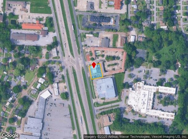 2044 Ne Evangeline Trwy, Lafayette, LA Parcel Map