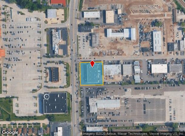 12001 S Cicero Ave, Alsip, IL Parcel Map