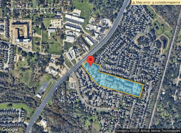  10601 Menchaca Rd, Austin, TX Parcel Map