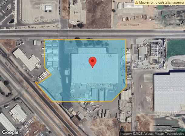  7595 E Manning Ave, Fowler, CA Parcel Map