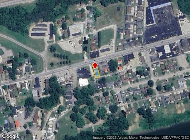 621 3Rd Ave, Chesapeake, OH Parcel Map