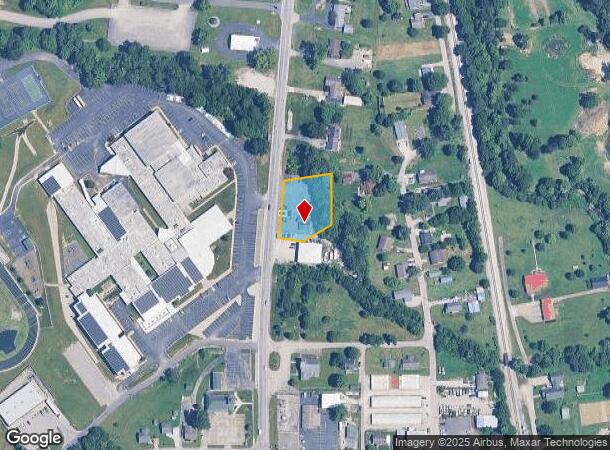 210 N Ferguson St, Henryville, IN Parcel Map