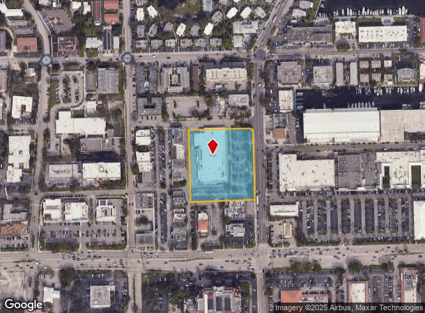 1625 Cordova Rd, Fort Lauderdale, FL Parcel Map