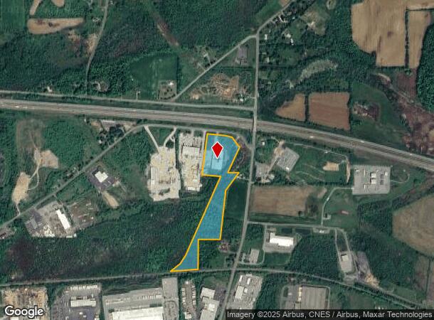 5911 Loomis Rd, Farmington, NY Parcel Map