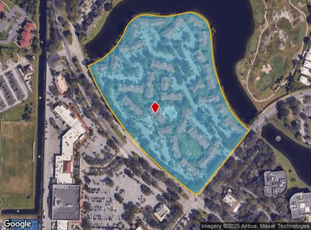  800 The Pointe Dr, West Palm Beach, FL Parcel Map