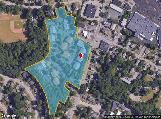 Old Derby Rd, Norwood, MA Parcel Map