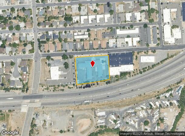  1400 Stardust St, Reno, NV Parcel Map