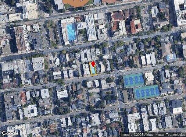 2233 Channing Way, Berkeley, CA Parcel Map