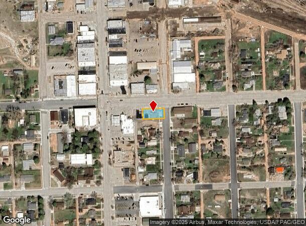 120 E 3Rd St, Lusk, WY Parcel Map