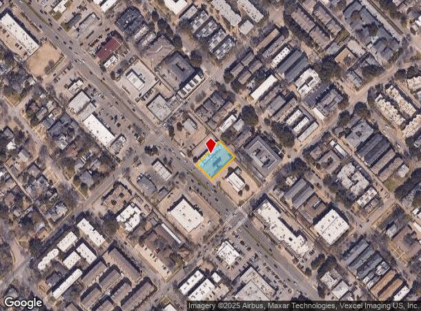 4218 Lemmon Ave, Dallas, TX Parcel Map