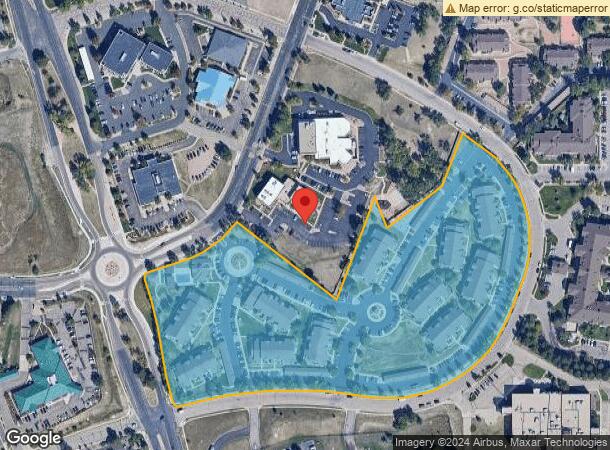  175 S Parkside Dr, Colorado Springs, CO Parcel Map