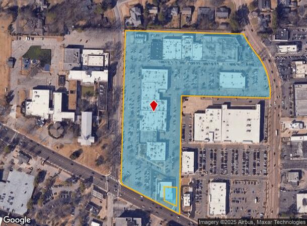 387 Perkins Extended Ext, Memphis, TN Parcel Map