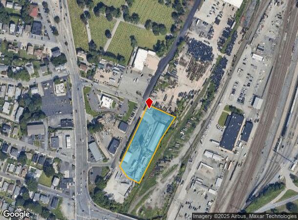 25 Concord St, Pawtucket, RI Parcel Map