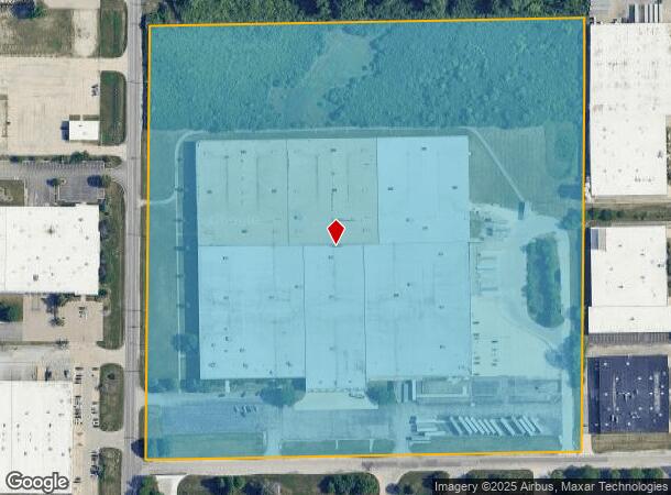  1717 Harvester Rd, West Chicago, IL Parcel Map