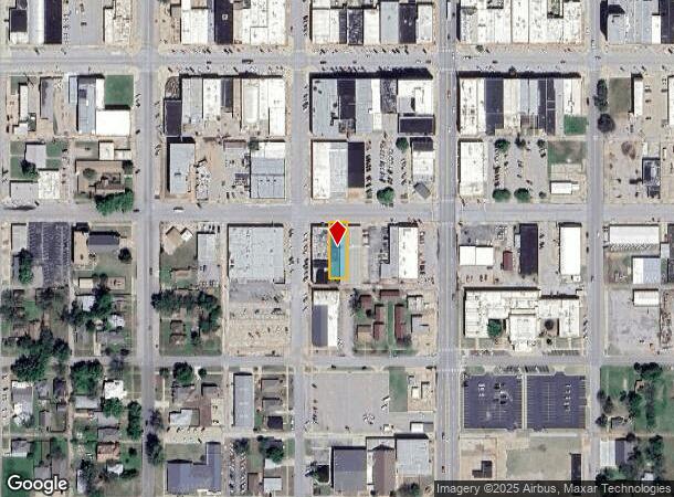  205 S 5Th St, Chickasha, OK Parcel Map