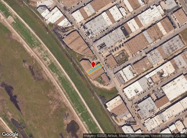 1209 E Levee St, Dallas, TX Parcel Map