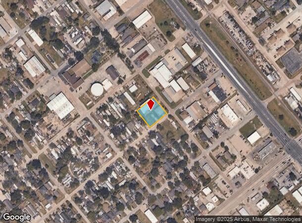  1112 Dallas St, South Houston, TX Parcel Map