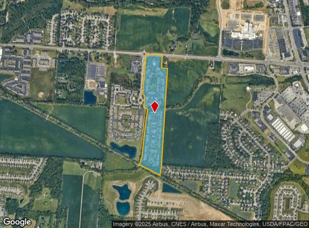  1309 Refugee Rd, Pickerington, OH Parcel Map