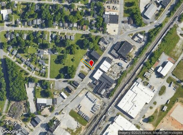  1540 W English Rd, High Point, NC Parcel Map