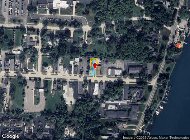 7706 Macomb St, Grosse Ile, MI Parcel Map
