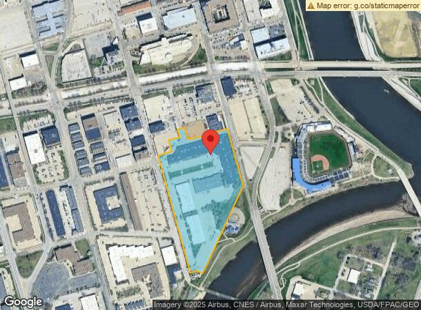  525 Sw 5Th St, Des Moines, IA Parcel Map