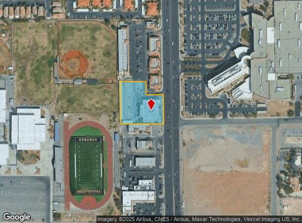  5495 S Rainbow Blvd, Las Vegas, NV Parcel Map