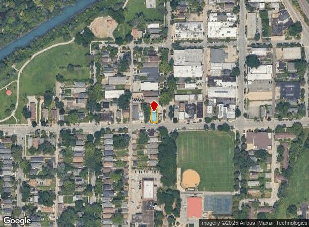 1705 Simpson St, Evanston, IL Parcel Map