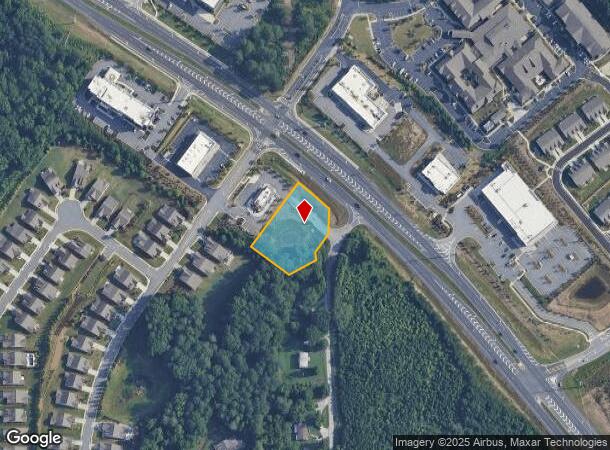 110 Vaughan Rd, Suwanee, GA Parcel Map