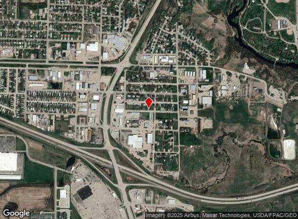  516 19Th St Sw, Jamestown, ND Parcel Map