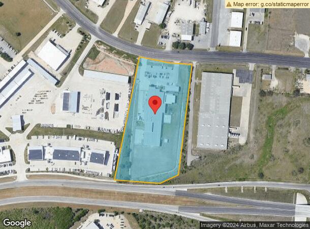  2350 Clovis R Barker Rd, San Marcos, TX Parcel Map