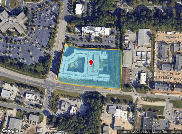  700 Corporate Center Dr, Raleigh, NC Parcel Map