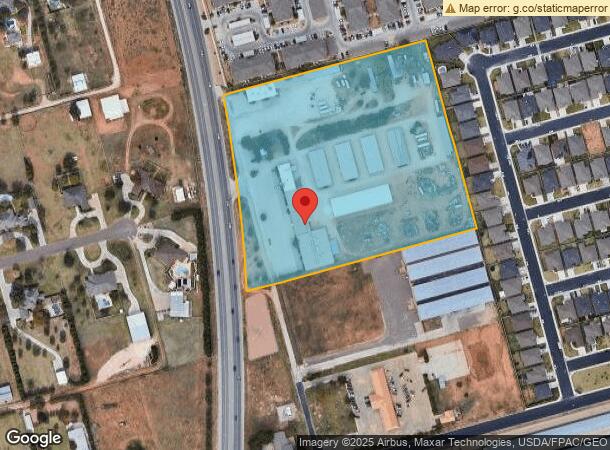  5400 N Big Spring St, Midland, TX Parcel Map