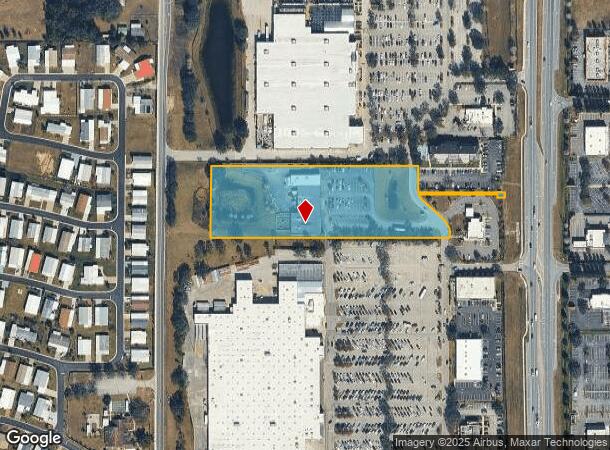  7813 Gall Blvd, Zephyrhills, FL Parcel Map